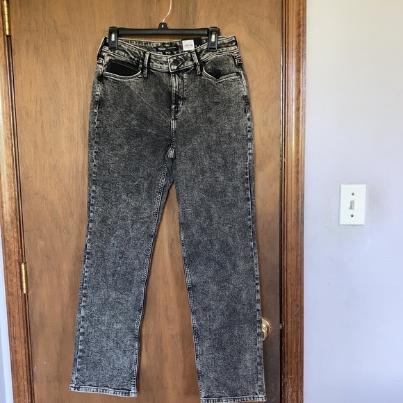 Simply Vera Vera Wang straight jean midrise w  power stretch size 12 - Picture 9 of 17